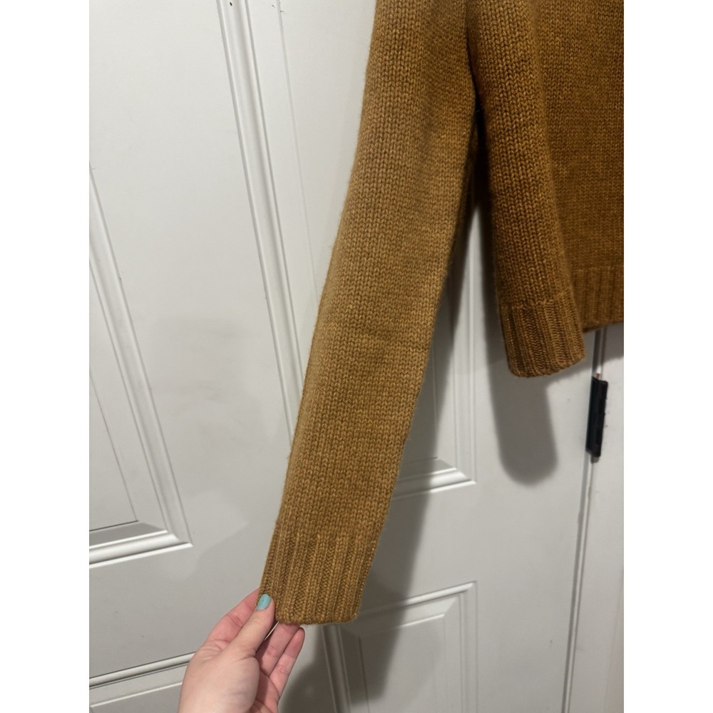 Bonpoint Women's Brown Cambridge Cashmere Turtleneck Sweater Sz 36 NWT XS - Picture 2 of 11